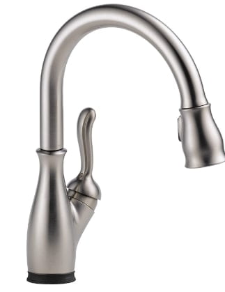 Delta Faucet Leland Single-Handle Touch Kitchen Sink Faucet with Pull Down Sprayer faucet