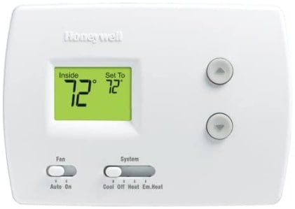 Honeywell RTH3100C1002/E1 Digital Heat/Cool Pump Thermostats