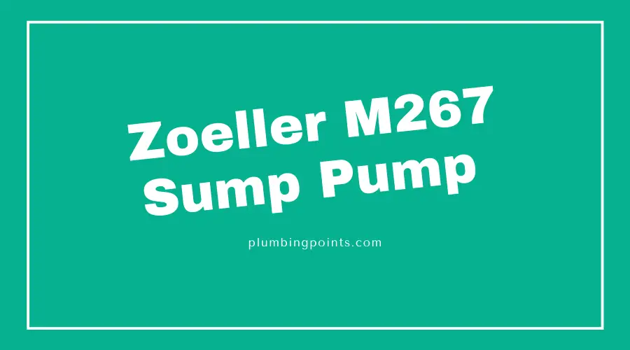 Zoeller M267 Sump Pump