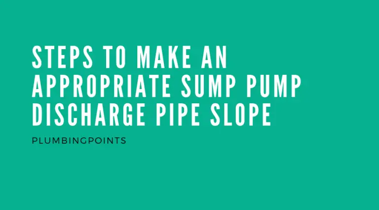 how-deep-to-bury-the-sump-pump-discharge-line