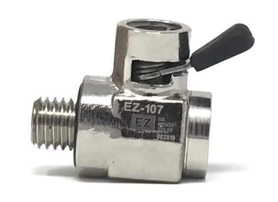 EZ-107 Silver 12mm – 1.75 Thread Size Oil Drain Valve